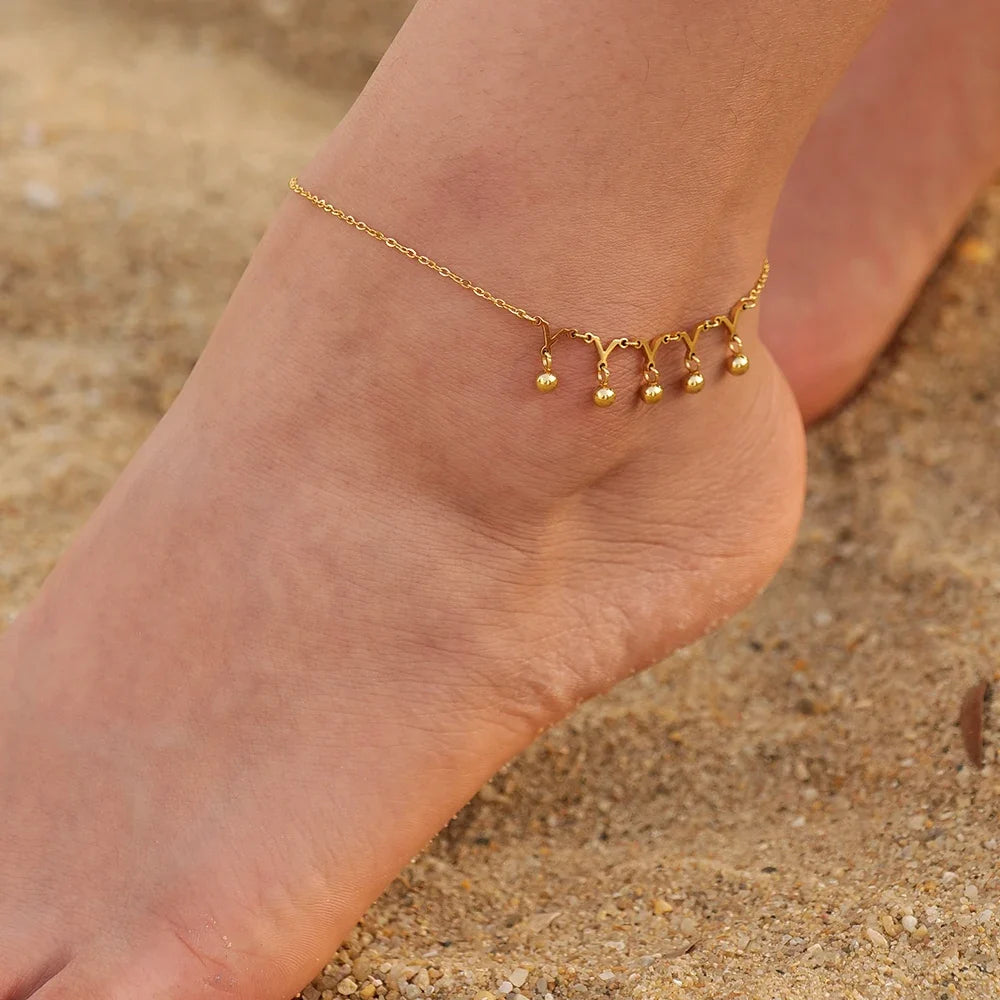 Elyse Anklet by Louryx