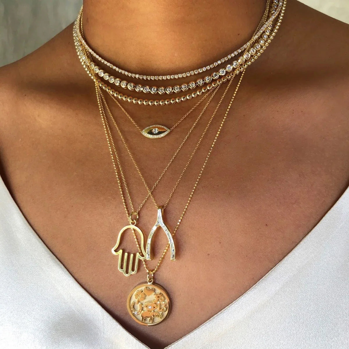 Skyla Necklace by Louryx