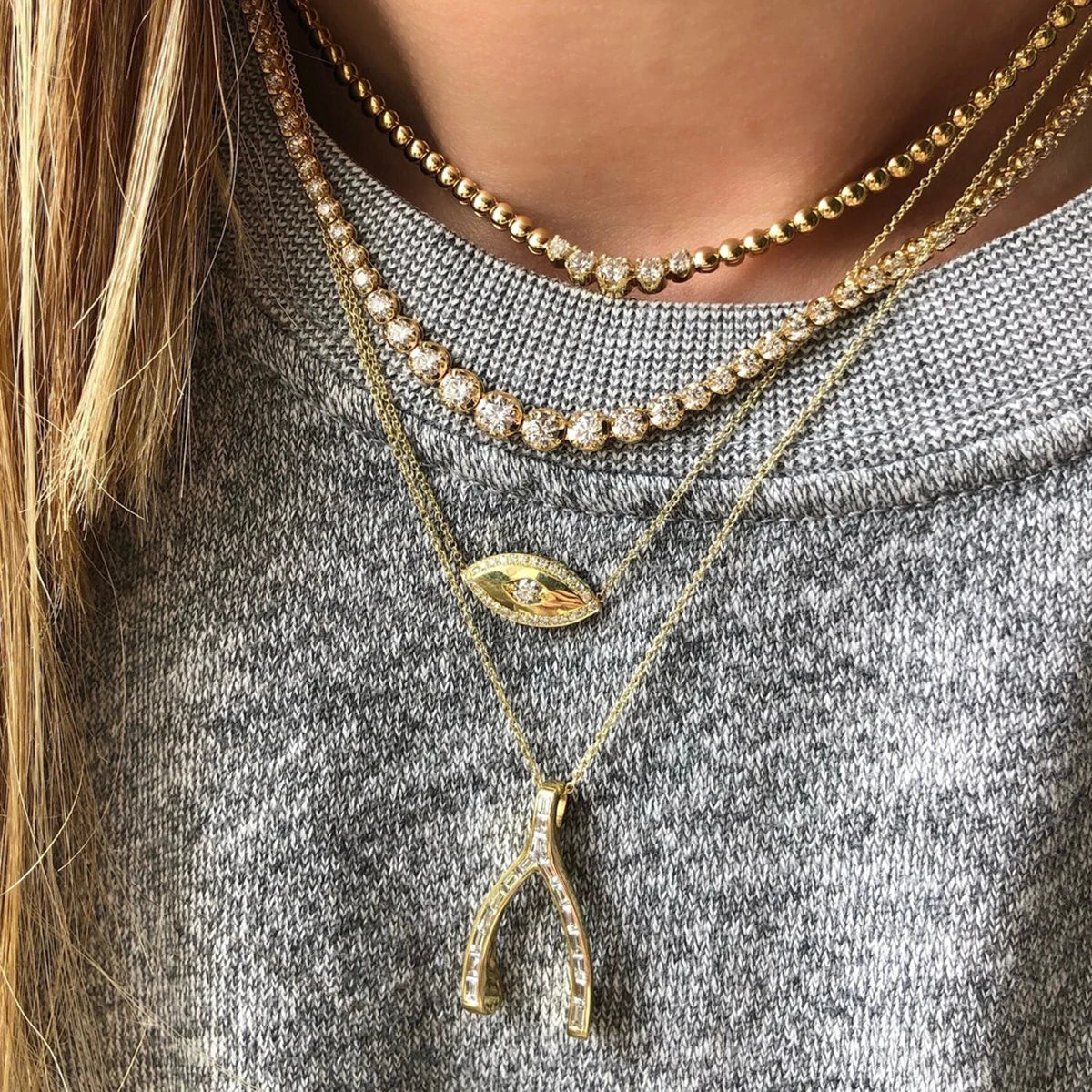 Skyla Necklace by Louryx