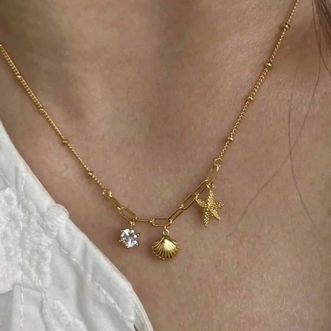 Hallie Necklace by Louryx