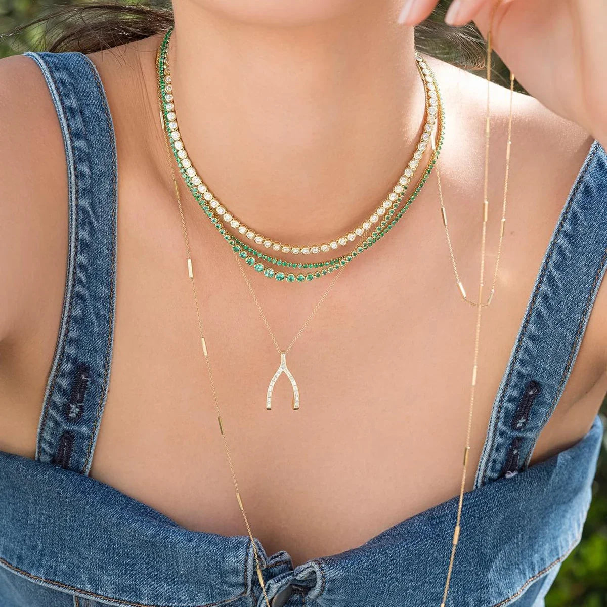 Skyla Necklace by Louryx