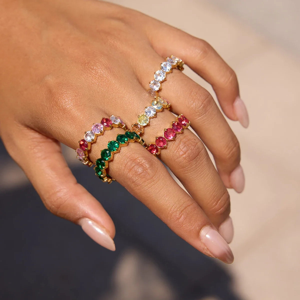 Kelly Rings by Louryx