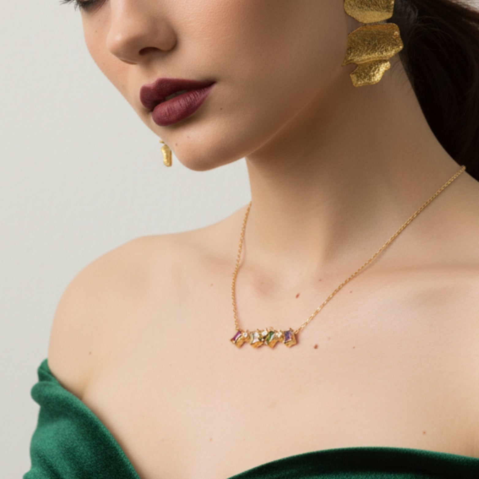 Milena Necklace by Louryx